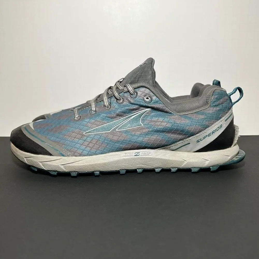 Womens ALTRA Superior 2.0 Blue Running Shoes / Size 10.5